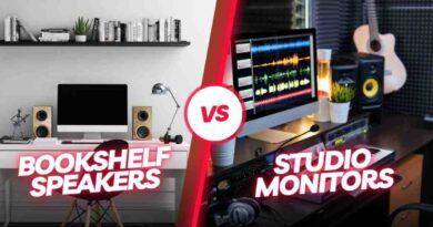 Bookshelf Speakers vs Studio Monitors