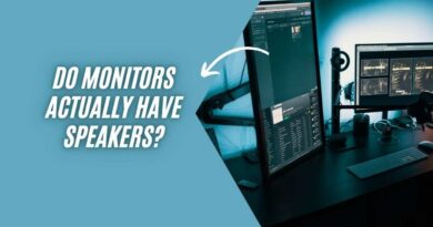 Do Monitors Actually Have Speakers