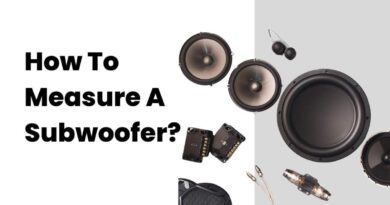 How To Measure A Subwoofer