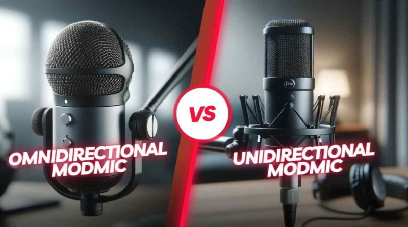 Omnidirectional Vs. Unidirectional ModMic