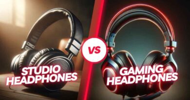 Studio Headphones vs. Gaming Headphones